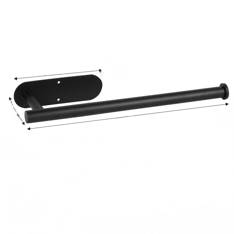 Stainless Steel Paper Towel Holder - No-Drill, Space-Saving Design 13
